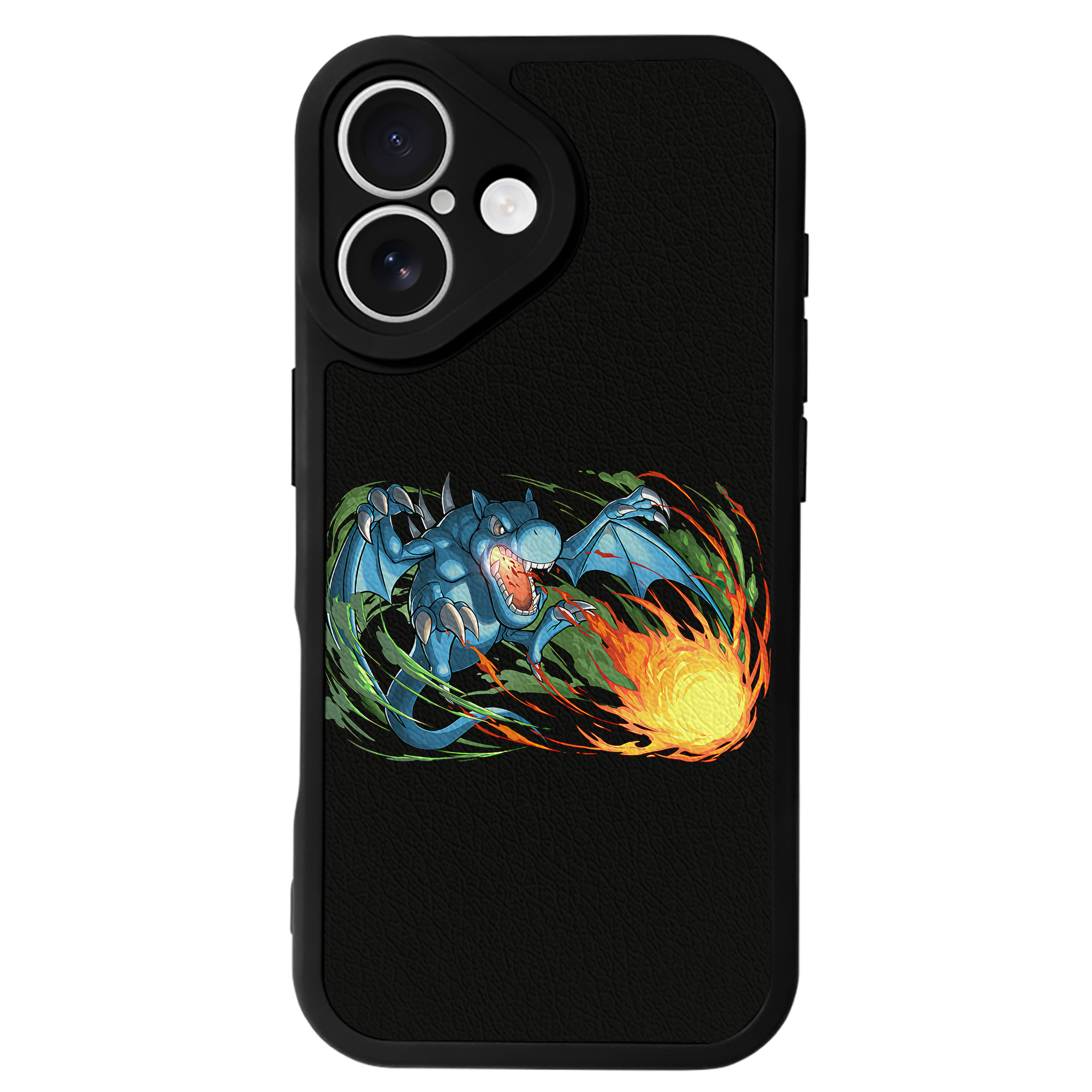 （画像用） 遊☆戯☆王 Yu-Gi-Oh! 【iPhone 16シリーズ対応】シリコンスマホケース（レザー調） 材質：シリコン